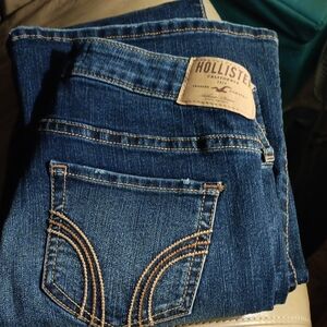 Hollister Medium Blue Boot Cut Jeans
